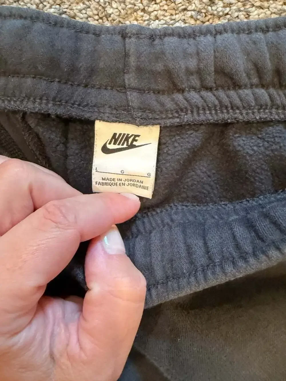 Nike Men's Black Club Fleece Sweatpants Size Large
